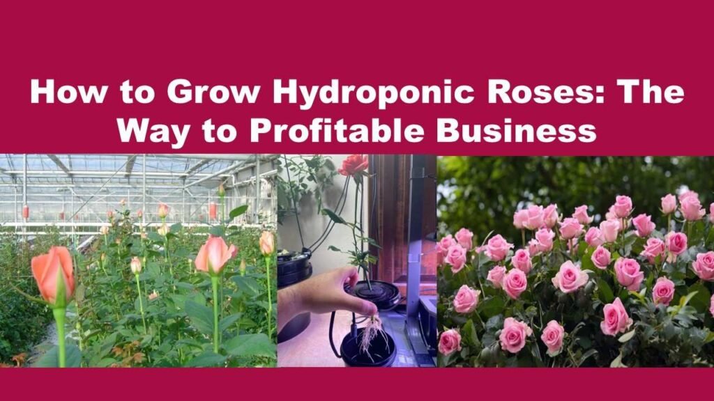How to Grow Hydroponic Roses: The Way to Profitable Business