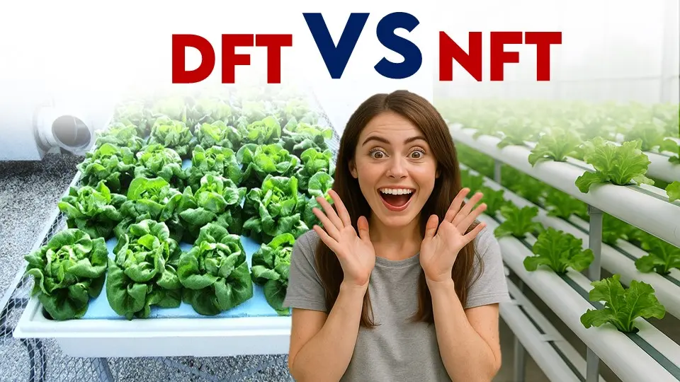 DFT vs NFT hydroponics