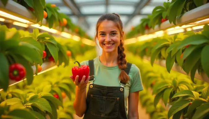 HYDROPONIC  PEPPER