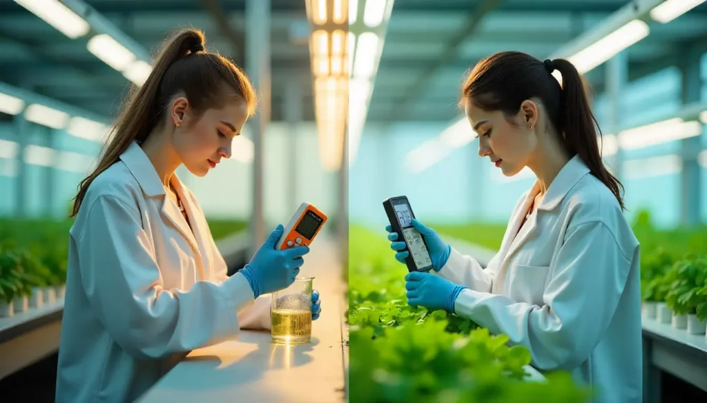 How to increase ph and EC in Hydroponics System